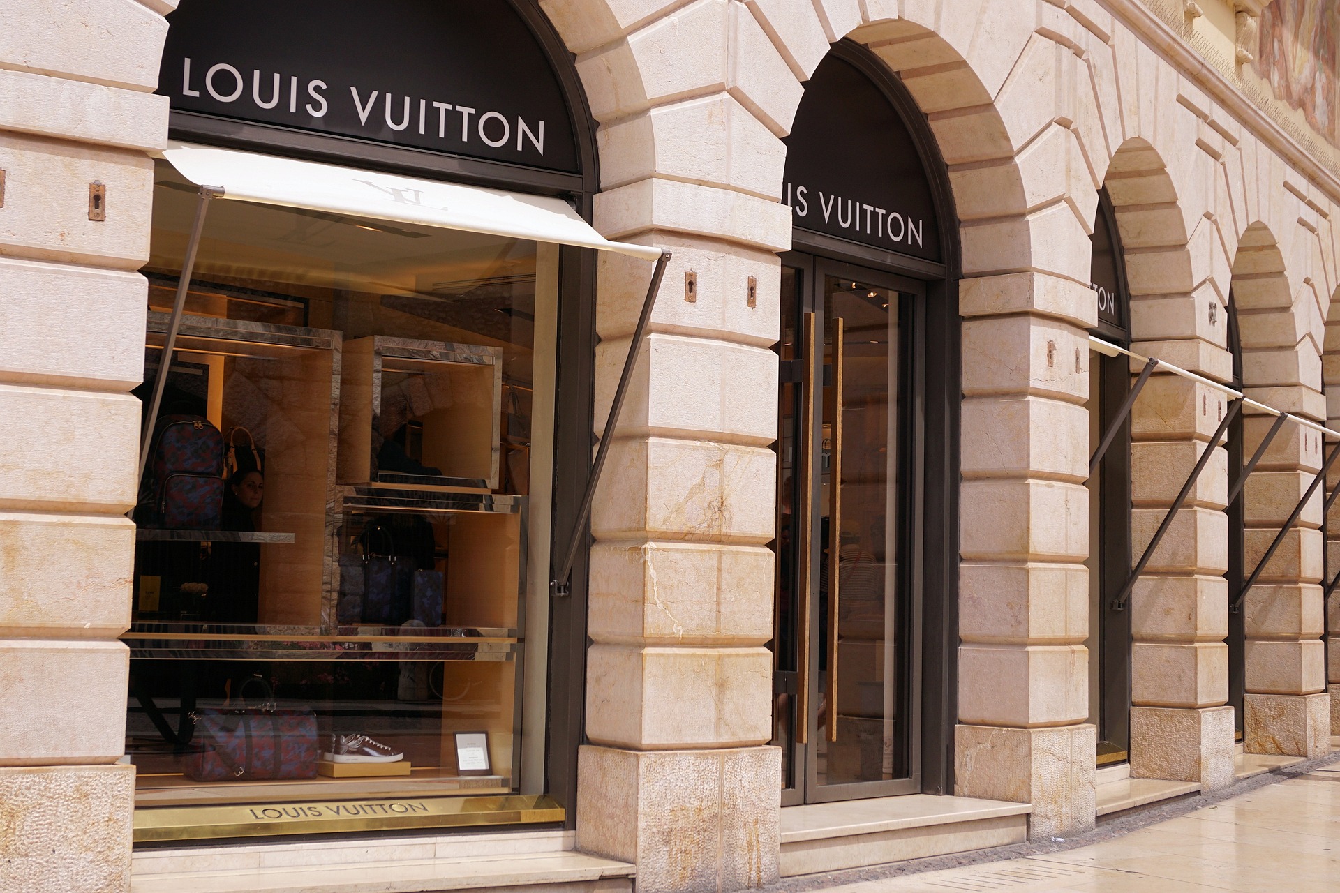 Louis Vuittonのお店